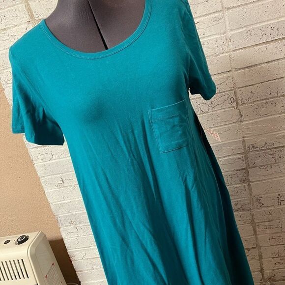 NWT Lula Roe Blue Dress Small - Picture 1 of 9